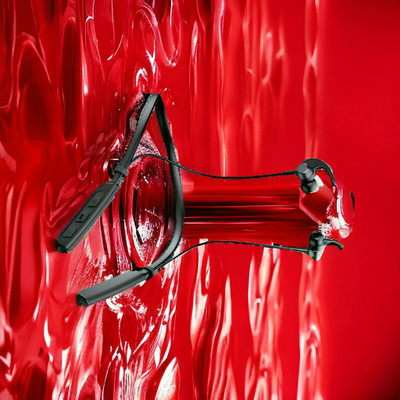 GPQ STORE Rokerz 235 Pro Wireless Bluetooth Neckband(0.2885 Bluetooth(Black, In the Ear)