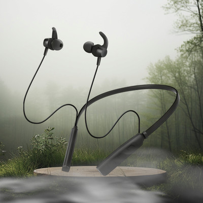 GPQ STORE Rokerz 235 Pro Wireless Bluetooth Neckband(0.4294 Bluetooth(Black, In the Ear)
