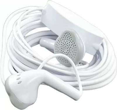LoFtY sound cancellation premium quality 3.5mm Wired Gaming(White, In the Ear)