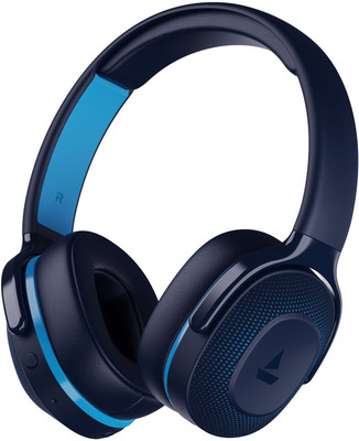 boAt Rockerz 425 w/ 25 hrs Playtime,40 mm Drivers, BEAST Mode,ENx Tech & Dual Pairing Bluetooth(Oceana Blue, On the Ear)