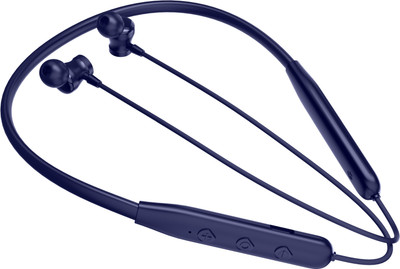 ZPELDORN C-110 Pro Bass Wireless Neckband with Fast Charging and 48Hr Battery4 Bluetooth(Blue, In the Ear)