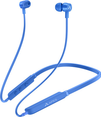 APES Wireless Bluetooth Neckband,8Hrs Playtime,10mm Drivers,Bluetooth v5.4 Bluetooth(Blue, In the Ear)