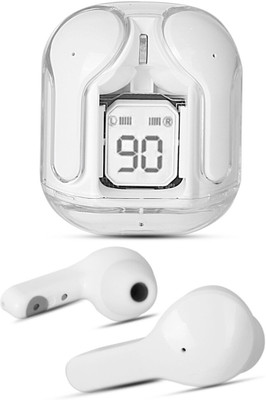 Seashot Ultrapods TWS Smart Earbuds Bass Effect LED Power Display Smart Touch Control Bluetooth(White, True Wireless)