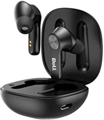 BELL PodsElite TWS Auto Window Pairing in-Ear Portable Wireless Bluetooth Earbuds Bluetooth Headset(Black, In the Ear)