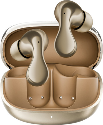 Mivi AI-Buds (Breakthrough Launch), World's 1st Human-like AI, Android Only Bluetooth(Champagne, In the Ear)