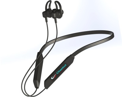 Chaebol Wireless Headset with Super Extra Bass, Magnetic Earbuds and Neckband Bluetooth Gaming Headset(Black, In the Ear)