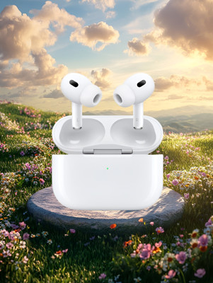 BeatFlow Buds2 Pro with 48Hrs Playback,Deep Bass,BM126 Bluetooth(White, In the Ear)