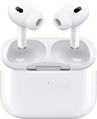 house of common AirPod Pro 2 With Wireless Charging Case, ANC Bluetooth (White, True Wireless) Bluetooth(White, True Wireless)