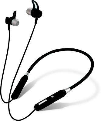IZWI Bullets Wireless X50 with Fast Charge, 24 Hrs Battery Life, Earphones with mic Bluetooth Headset(Black, In the Ear)