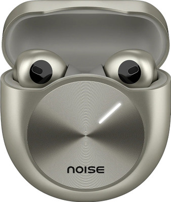 Noise Master Buds, 44 Hr Battery, Spatial Audio Bluetooth(Titanium, True Wireless)