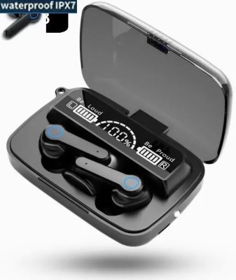 Mid Light M19 Wireless Earbuds Bluetooth headset ADVANCE ASAP Charge with Power Bank D476 Bluetooth(Black, True Wireless)