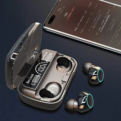 Seashot M10 Earbuds/TWs/buds 5.1 Earbuds with 12H Playtime, Headphones Bluetooth(Black, True Wireless)