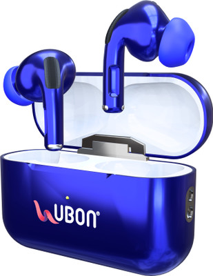 delphine Bt-160 True Wireless Earbuds Upto 26H Playtime, Noise Isolation Touch Operations Bluetooth(Blue, In the Ear)