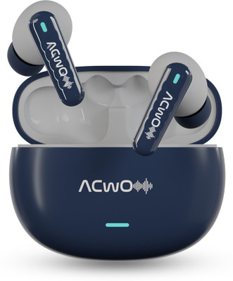 ACwO 727 v2 Bluetooth(Blue, True Wireless)