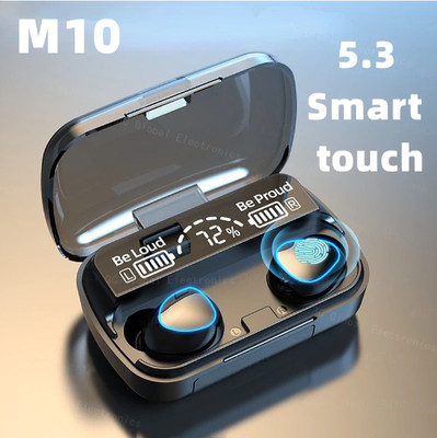 Clairbell ADC_602A_M10 TWS BLUETOOTH WIRELESS IN EAR EARBUD & GAMING HEADSET WITH MIC Bluetooth(Black, True Wireless)