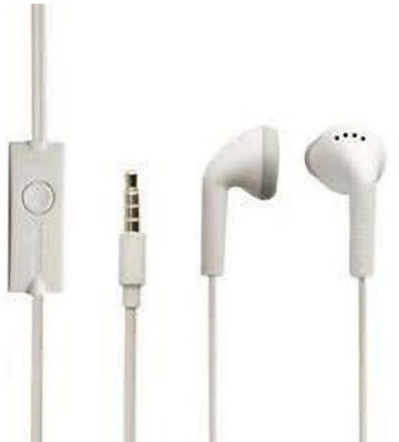 TOLERANCE EHS61 Deep Bass with Sound Cancellation Wired Headset A9 Wired(White, In the Ear)