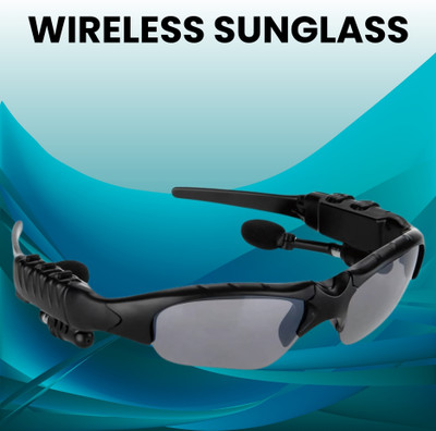 FRONY Sunglass with Music and bluetooth headset and mic, Bluetooth Earbuds AB92 Bluetooth(Black, On the Ear)