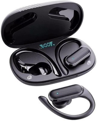 Digiwins Premium A-520 Turbo Earbuds/TWs/buds 5.3 Earbuds with 48 H Playtime, Headphones Bluetooth(Black, True Wireless)