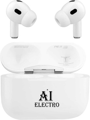 AIElectro wireless earbuds Bluetooth(White, In the Ear)