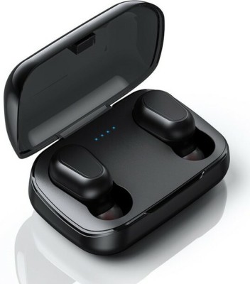 OCEAN THREEZ l21 earbuds Bluetooth Headset Bluetooth Headset(Black, In the Ear)