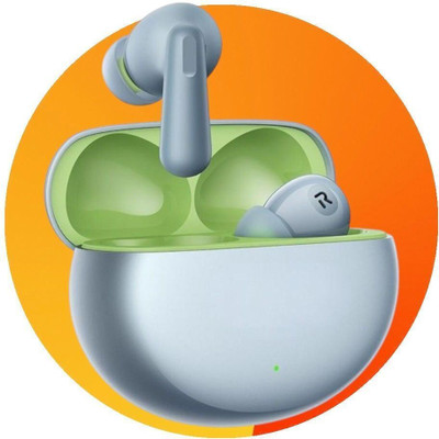 E EARBOUT Nord Buds 3 TWS: Gaming Mode, ANC, 43Hrs Playtime, Dual Connect Bluetooth Bluetooth Gaming(Green, True Wireless)