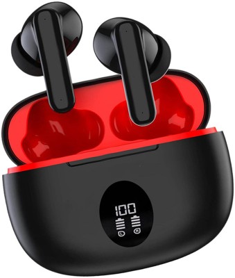 Chargio Aeropods PRO YO-01 True Wireless Earbuds, 48Hours Playtime, Sporty Design Bluetooth Gaming(Black, In the Ear)