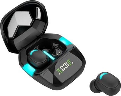 wazny New 3D Stereo Sound G7S TWS BT 5.0 Earphones true Wireless Headset Waterproof Bluetooth Gaming(Black, In the Ear)