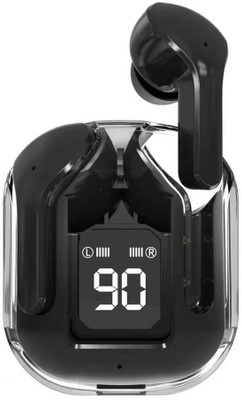 spellcell Smart Earbuds with Touch screen display 60 hours playtime Noise cancelation Bluetooth(Multicolor, True Wireless)