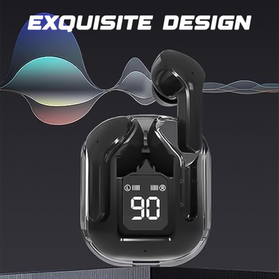 Pharaoh Ultrapods V5.3 Sweatproof True Wireless ANC Earbuds AX3 Bluetooth(Black, True Wireless)