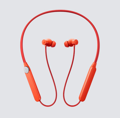 ASN POWER Neckband Pro Environmental Cancellation, Smart Dial Design, Bluetooth(Orange, In the Ear)