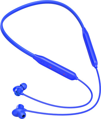 SAIBABA MN2 50Hour Backup,Extra Bass,Waterproof Bluetooth Neckband Headset G24 Bluetooth(Blue, In the Ear)