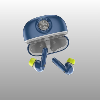 One7 ON-TWS-38 Wireless Earbuds 40 Hours Battery Life and Enhanced Audio Quality Bluetooth(Blue, In the Ear)