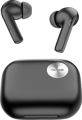 Noise Airbuds 6 with Buds Link App, 32dB ANC, In-Ear Detection, Google Fast Pairing Bluetooth(Charcoal Black, True Wireless)
