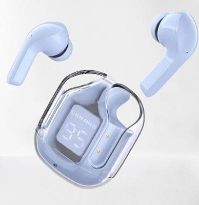 NRP STAR Ultra Pod Max 5.3 TWS Earbuds,Gaming Mode,Touch Control with Superior Sound Bluetooth(Blue, In the Ear)