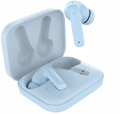 wazny Air Buds-X6 Upto 48Hrs Playback 13mm Driver True Wireless Earbuds-4 Bluetooth Gaming(Blue, True Wireless)