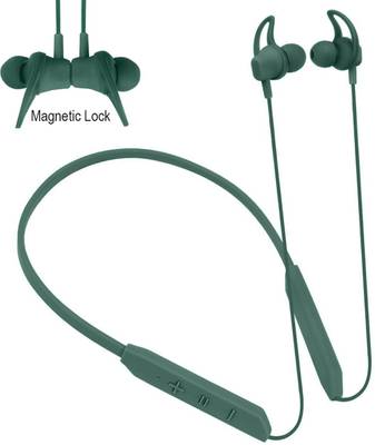 Bluetooth headset with magnetic lock outlet