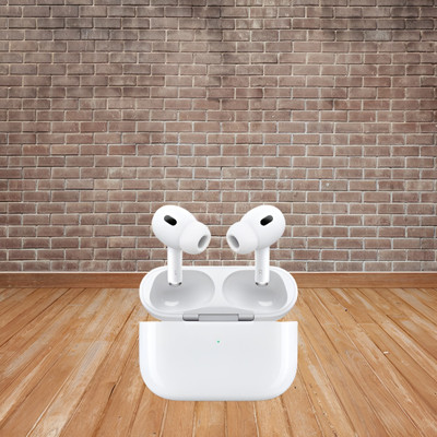 BeatFlow Wireless Earbuds with LED Battery Indicator Display Bluetooth(White, True Wireless)