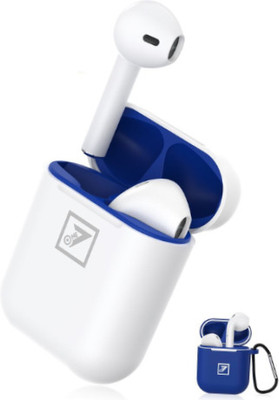 One7 ON-1000 24 Hours Music Playback, Heavy Bass With Charging Case Fast Charging Bluetooth(White, In the Ear)