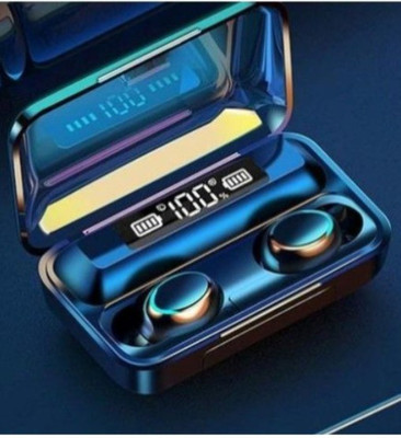 GUGGU VUJ_456R_M10 Wireless Earbuds Bluetooth Headset Bluetooth(Black, True Wireless)