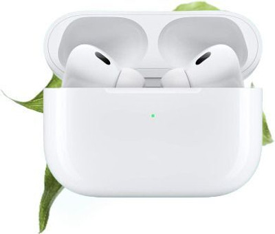 MMTELECOM Air Pods Pro 25H Play Time Type-C Fast Charge Bluetooth(White, In the Ear)