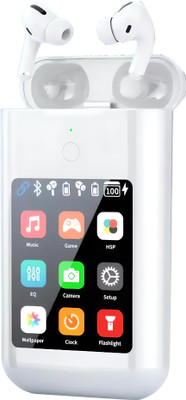 FitPro TF20 TWS Wireless Earbuds with Bluetooth(White, True Wireless)