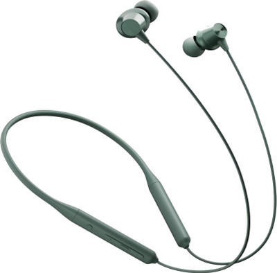 Yildiz Bullet Z2 Edition - MAGNETIC POWER OFF/ON 48Hr Playtime Headphone Neckband (GR7) Bluetooth Gaming(Green, In the Ear)