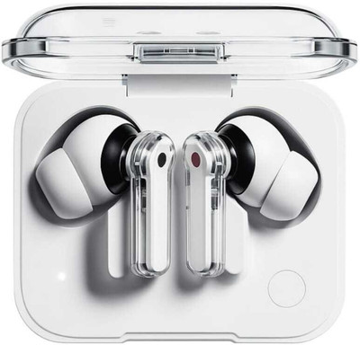 SAIBABA Nord Buds 2r in Ear Earbuds with Dual Mic & AI Crystal Clear Call Bluetooth Bluetooth(White, True Wireless)