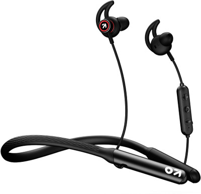 GOBOULT Curve Max with 100H Playtime, ENC Mic, Dual Device Pairing, Fast Charging, 5.3v Bluetooth Gaming(Black, In the Ear)