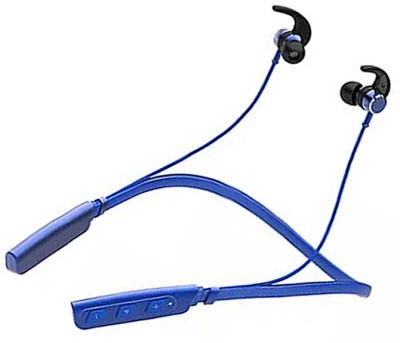 ZTNY 2023 Pro+ in-Ear Bluetooth Neckband with Upto 24 Hours Playback, ASAP Charge Bluetooth Headset(Blue, In the Ear)