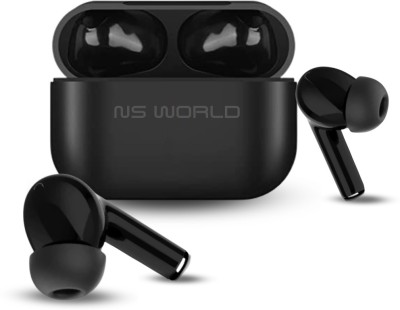 NS WORLD Zenbuds TWS Earbuds, 15H Playtime,IPX5,Bluetooth v5.3,Voice Assistant Bluetooth(Black, True Wireless)