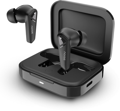 Noise Buds F1, 50H playtime, Matte finish Case, Quad Mic with ENC, In-built EQ Modes Bluetooth(Carbon Black, True Wireless)