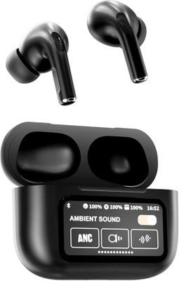 Ozlre Newest Original TWS Wireless True Stereo Mic Gamer LED Display Bt5.3 Earbuds Bluetooth Gaming(Black, True Wireless)