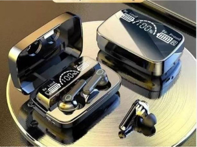 SYARA AB_193C_New Edition TWS M19 Gaming Earbuds Bluetooth 5.0 Wireless LED Bluetooth Gaming(Black, True Wireless)