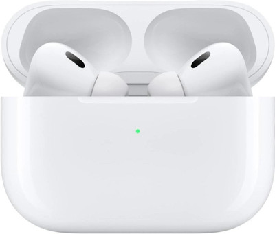BeatFlow Airpods Pro 2 (2nd generation) with Earbuds Type-C Fast Charge, ANC, Bluetooth(White, True Wireless)